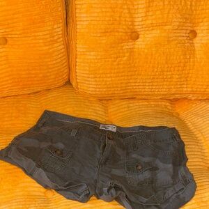 American Eagle Outfitters Green Cargo Shorts